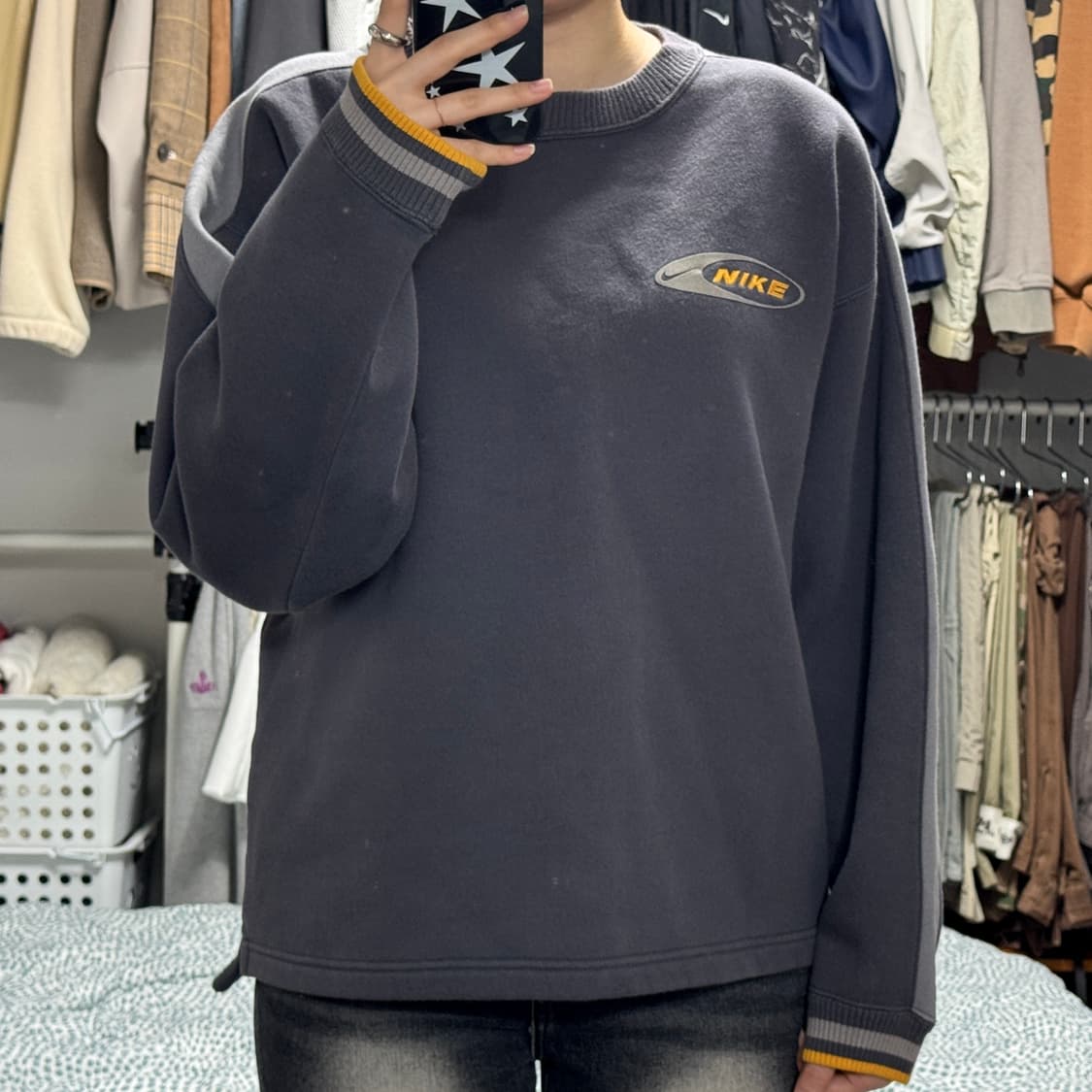 나이키 90s 올드스쿨 스웻 맨투맨 상품이미지1