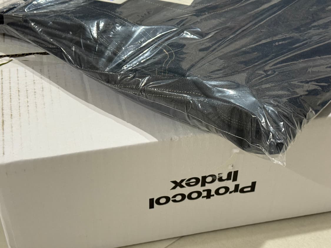 Protocol index retro baggy denim pants 상품이미지3