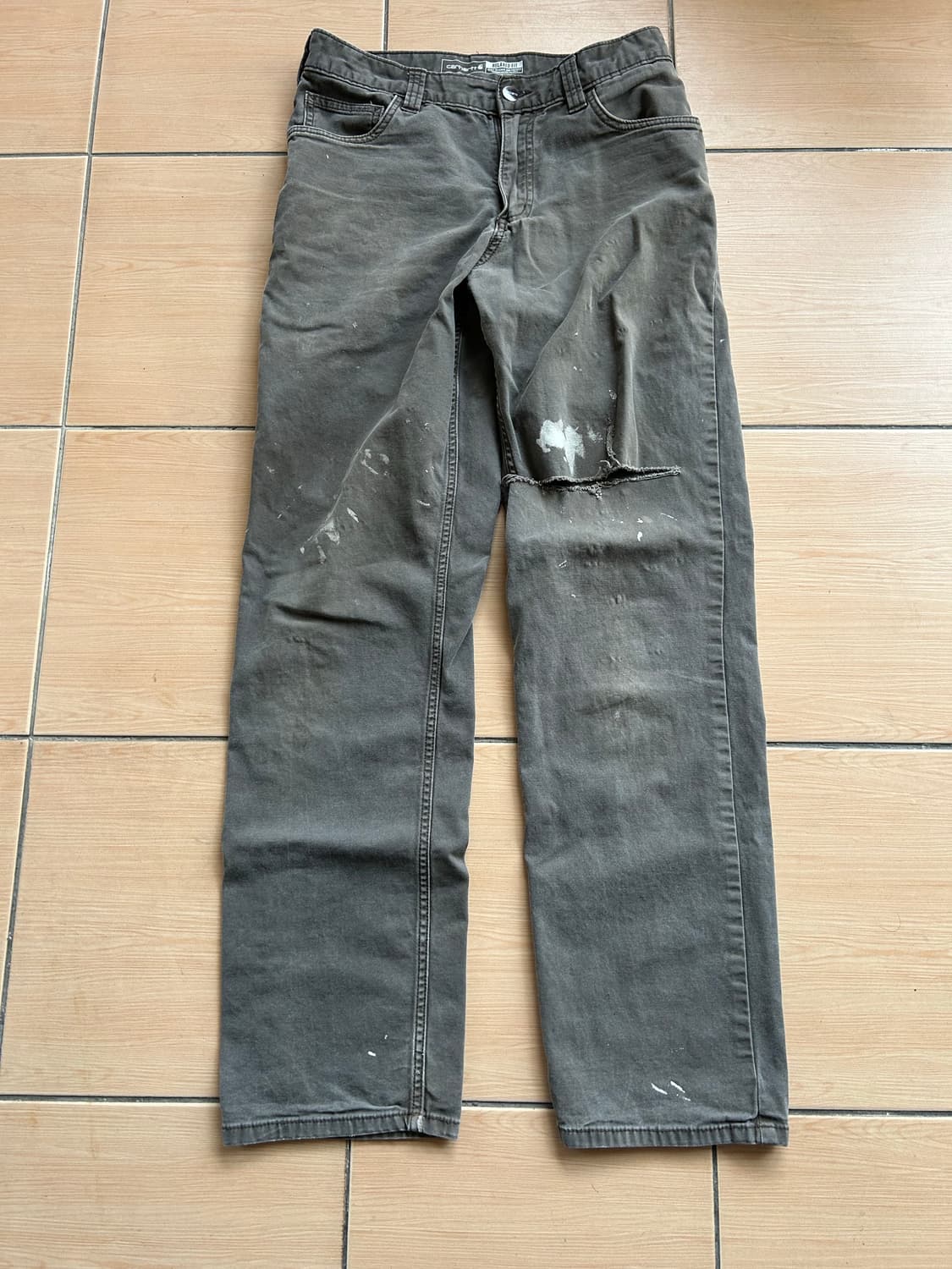 칼하트 트레시드 워크팬츠 30in 상품이미지1