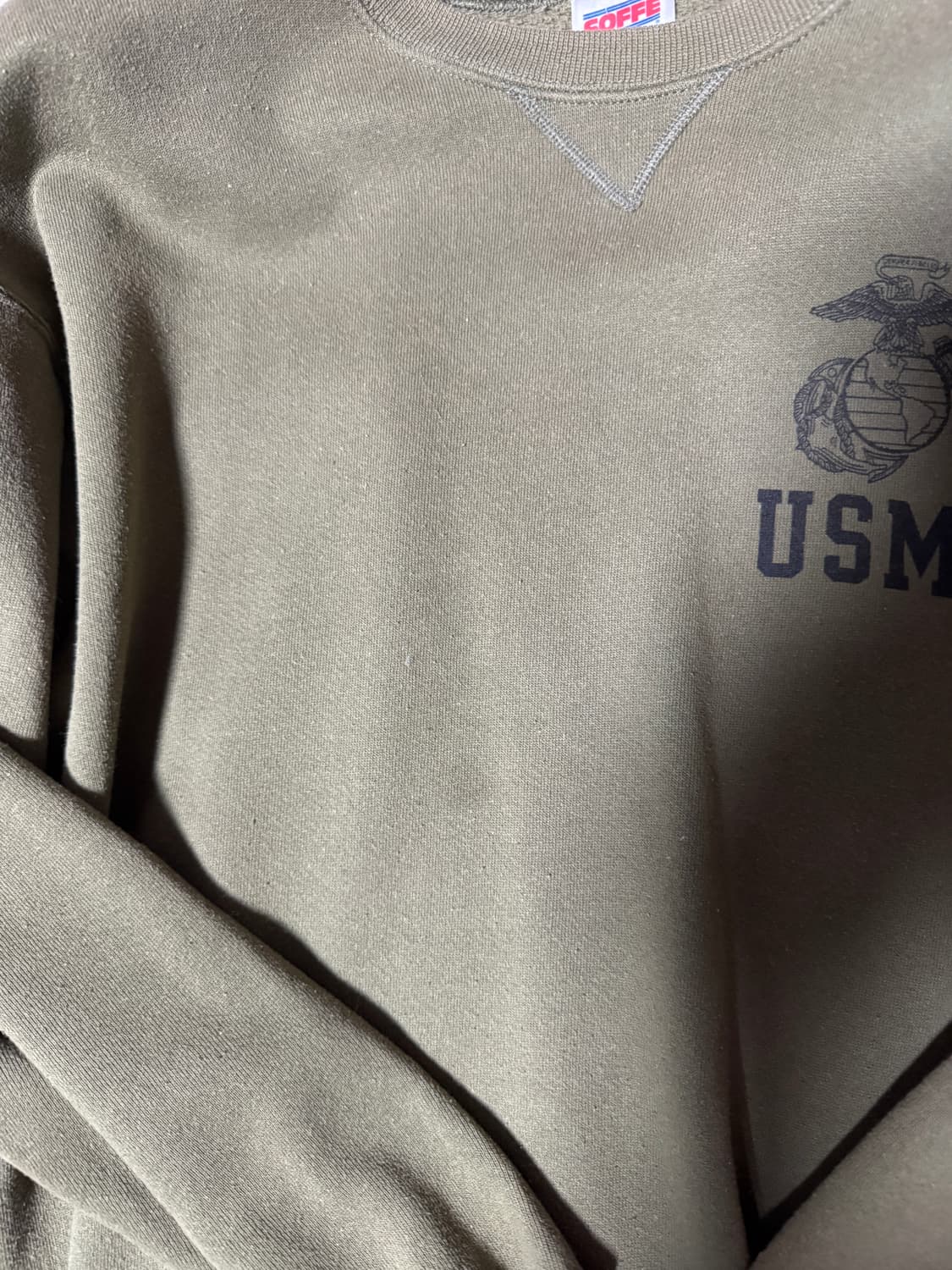 (미군 맨투맨) SOFFE 미군 USMC 밀리터리 트레이닝 스웻셔츠 상품이미지2