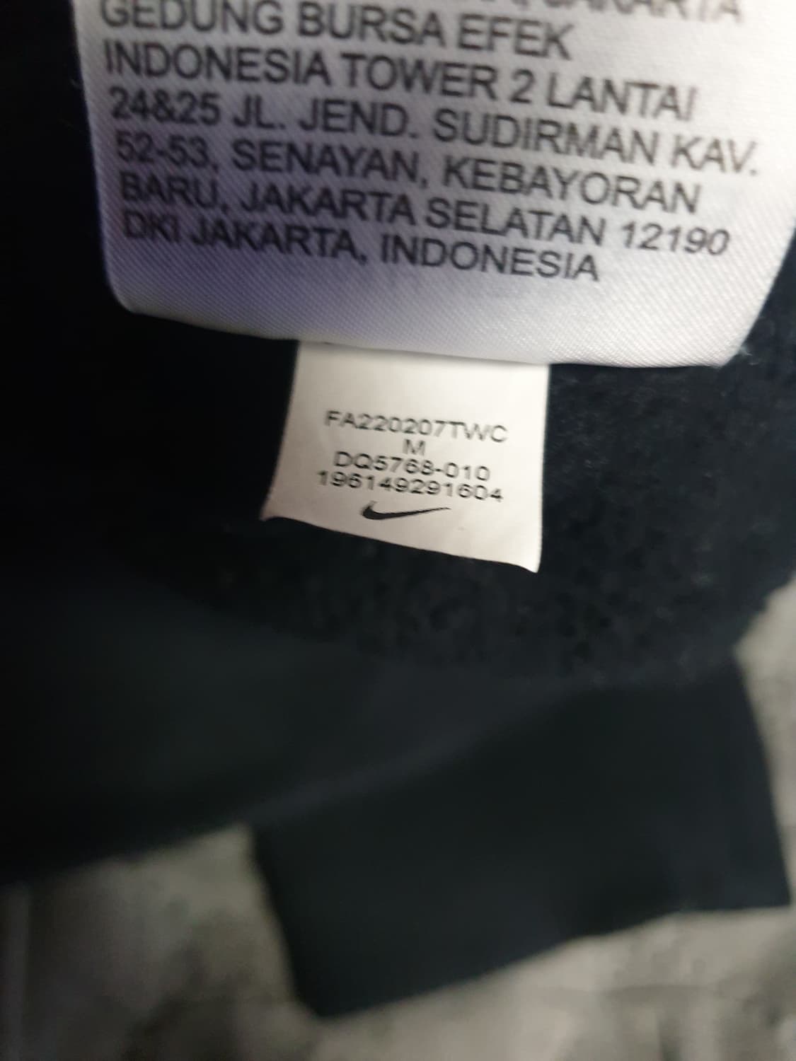 나이키 NSW 피닉스 플리스 하프집업 크롭 기모 맨투맨 블랙 (M) 상품이미지5