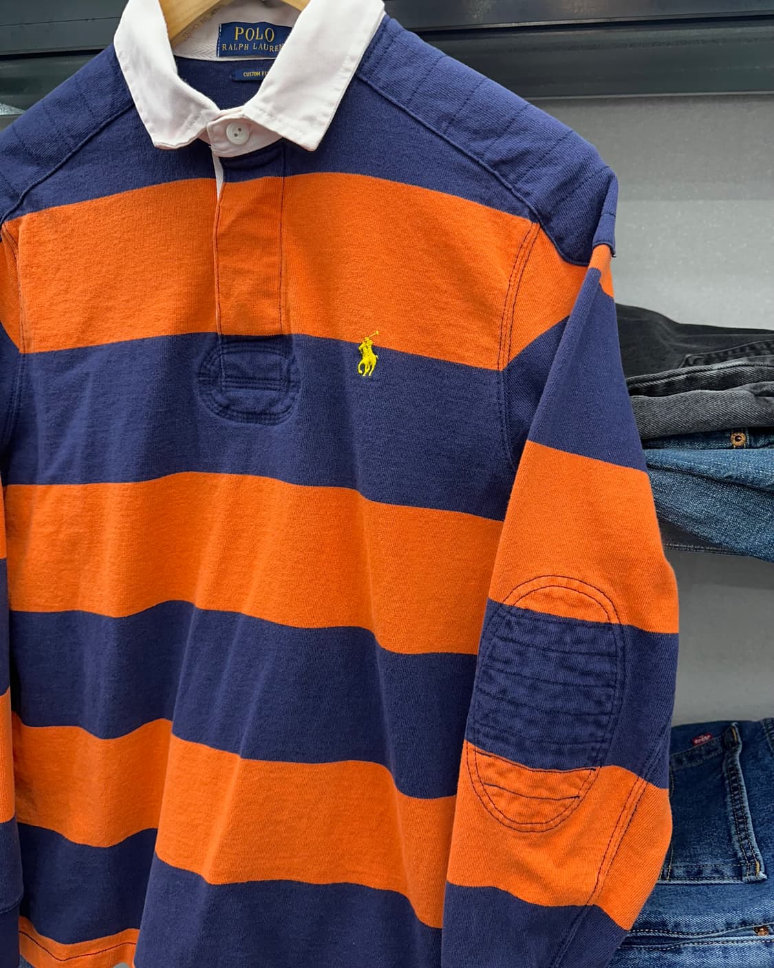 (M)폴로 단가라 럭비티-M1790 상품이미지2