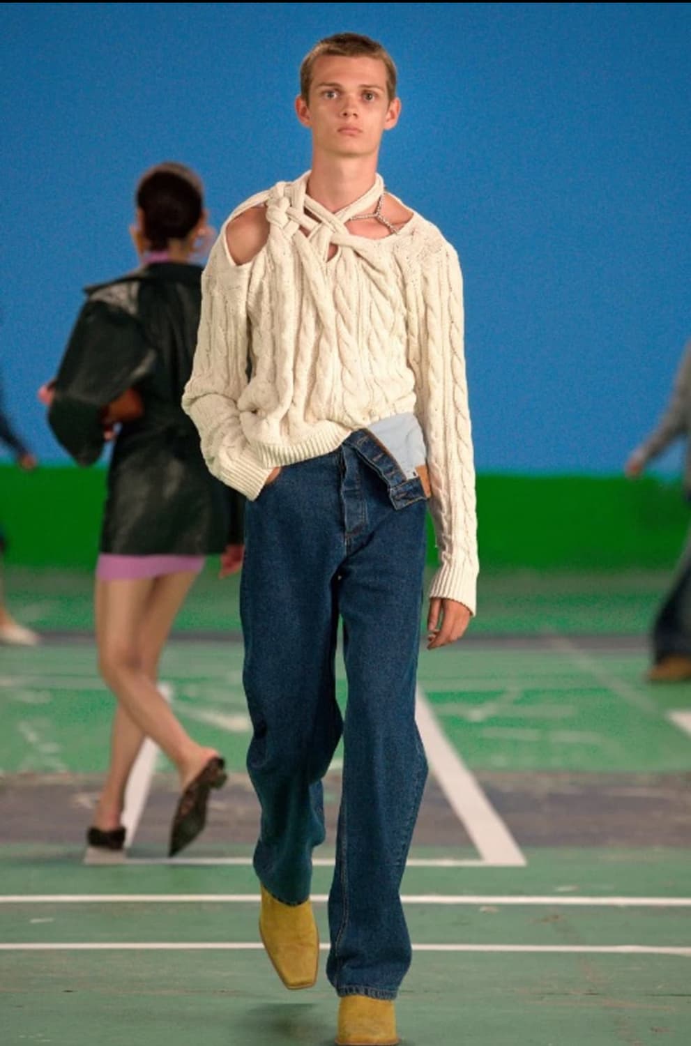 Y/project 케이블 니트 상품이미지1