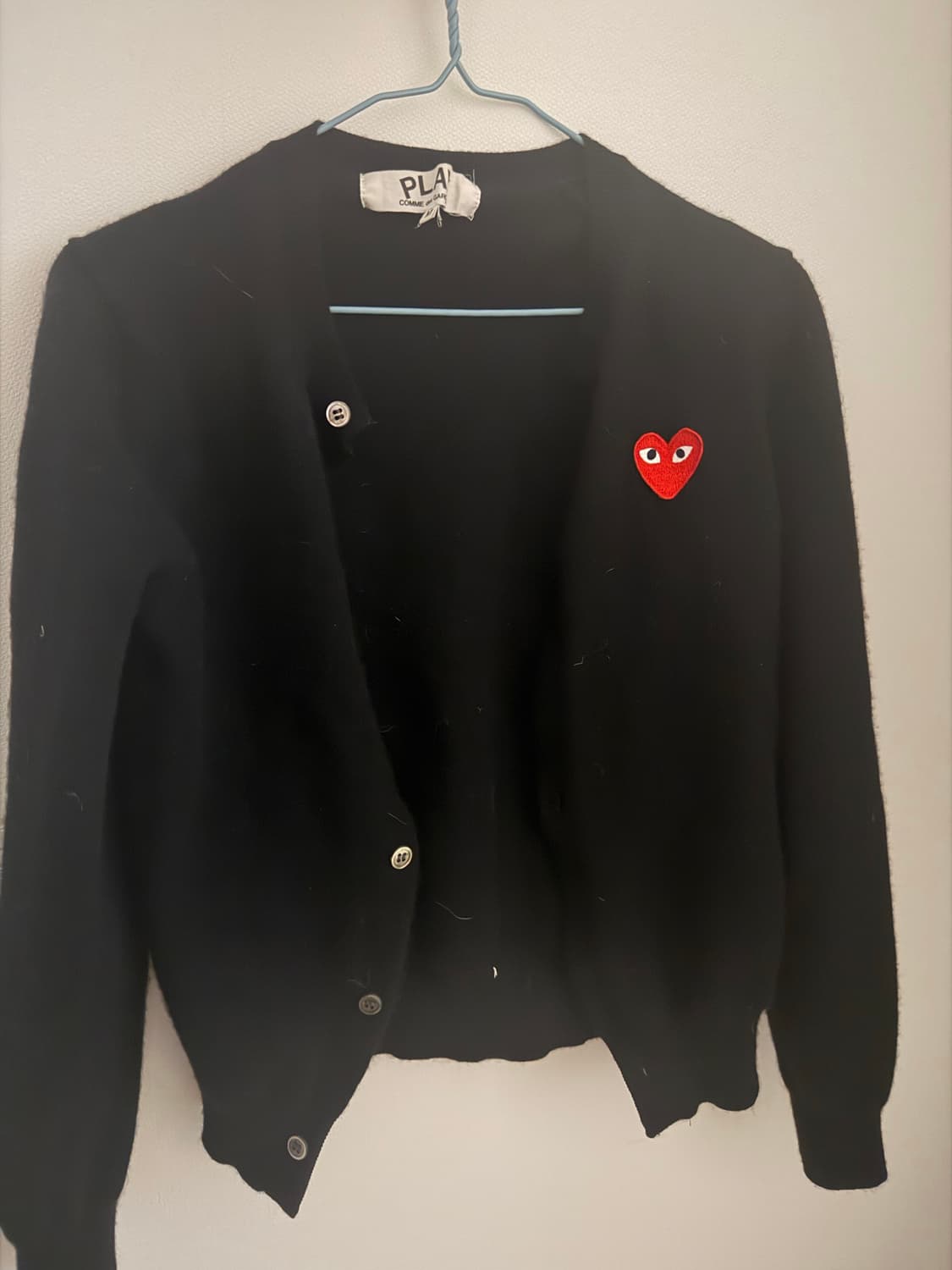 꼼데가르송 가디건 블랙 m 상품이미지1