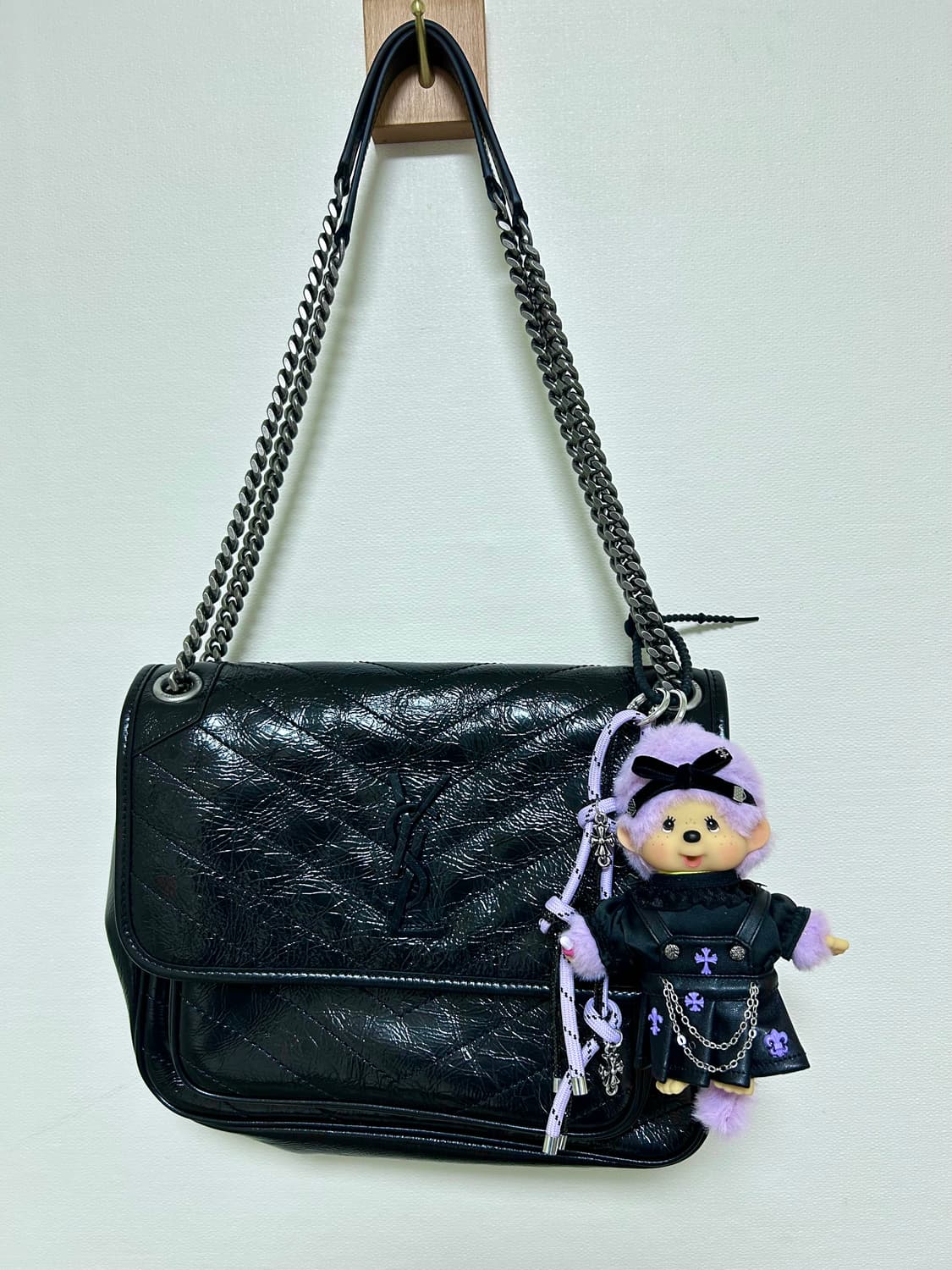 (8)정품몬치치💜힙한퍼플 고스걸 커스텀키링 상품이미지5