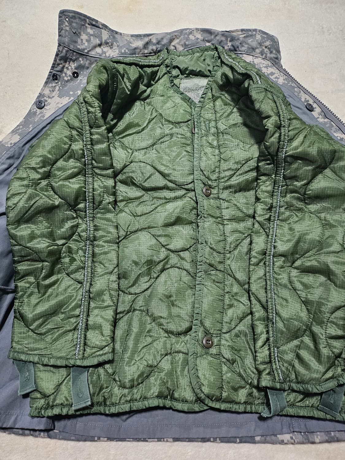 미군오리지날 ACU M65 필드자켓 신품 상품이미지4