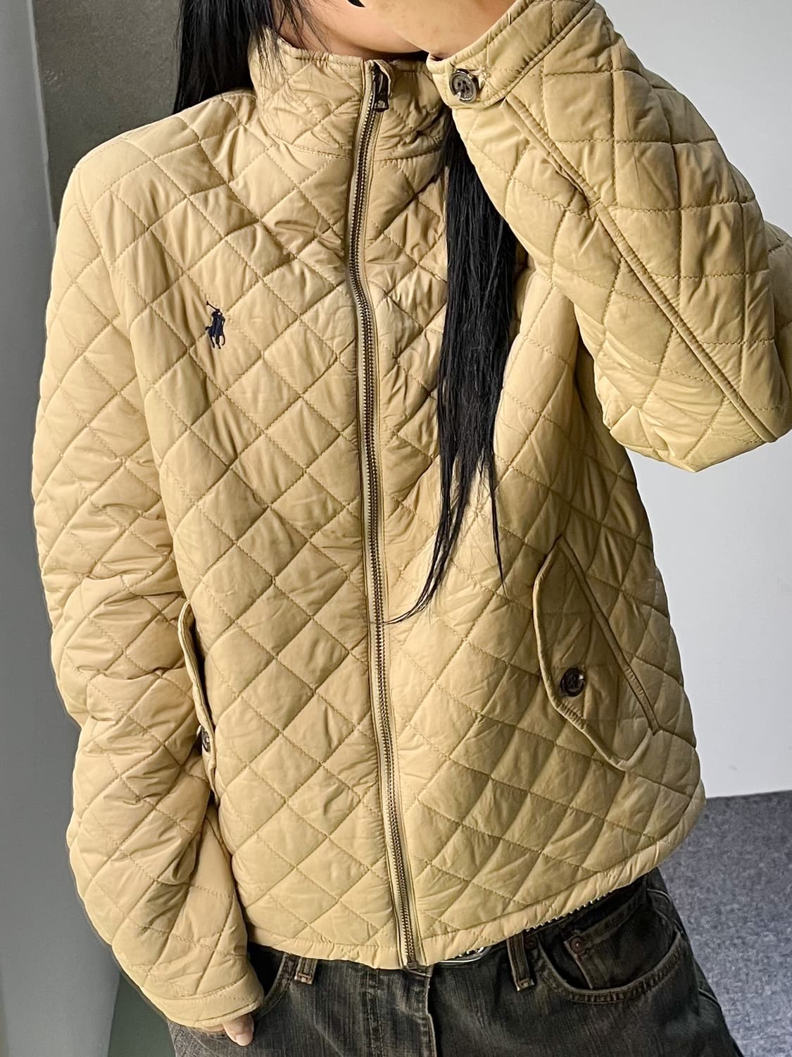 폴로 랄프 로렌 베이직 포니 퀼티드 집 자켓 상품이미지2