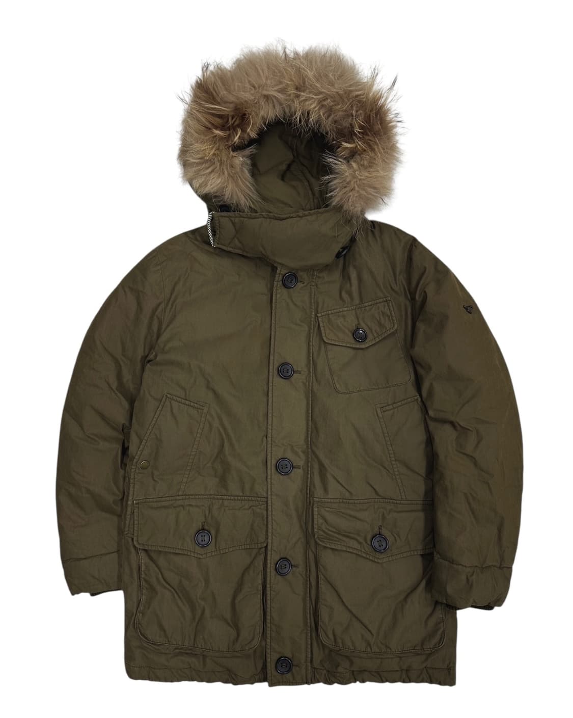 헨리코튼 덕다운 카라코람 야상패딩 카키 (L) 상품이미지1