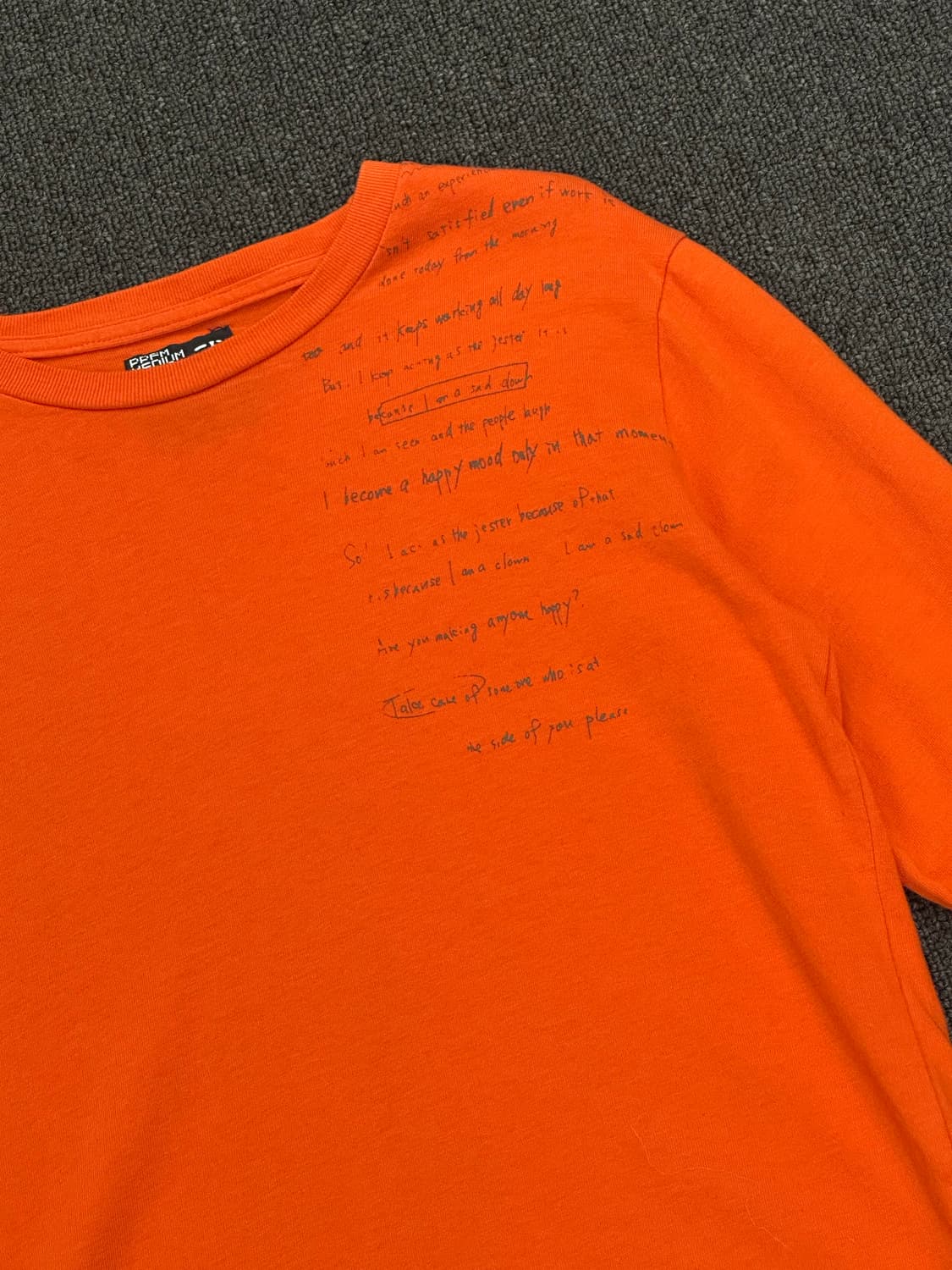 OS)PPFM vintage 펑크 그래픽 롱슬리브 상품이미지2