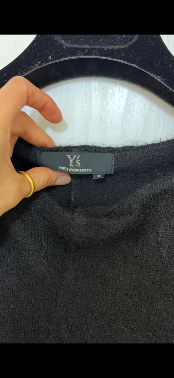 요지야마모토 모헤어 니트 상품이미지3