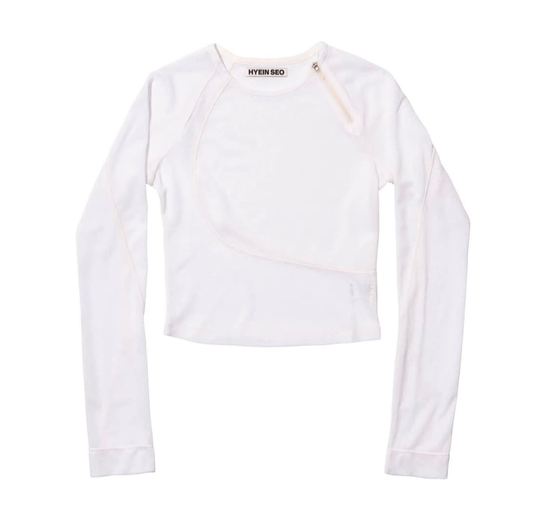 혜인서 Helix Long Sleeve 헬릭스 롱슬리브 화이트 상품이미지3