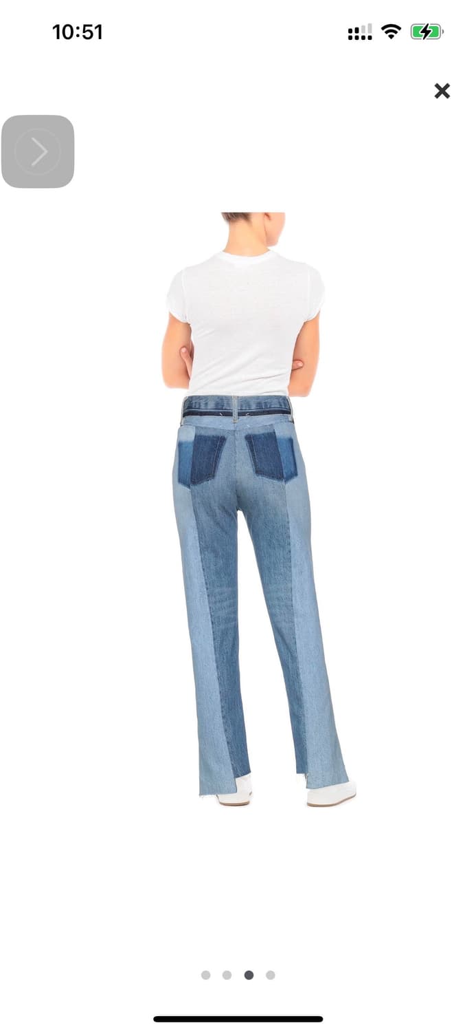 (새상품) 메종 마르지엘라 컨트라스 패널 스트레이트 진 상품이미지10