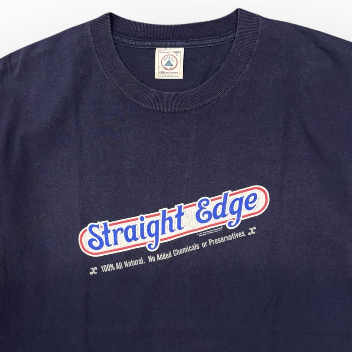 XL)90's Straight Edge 빈티지 티셔츠 상품이미지2