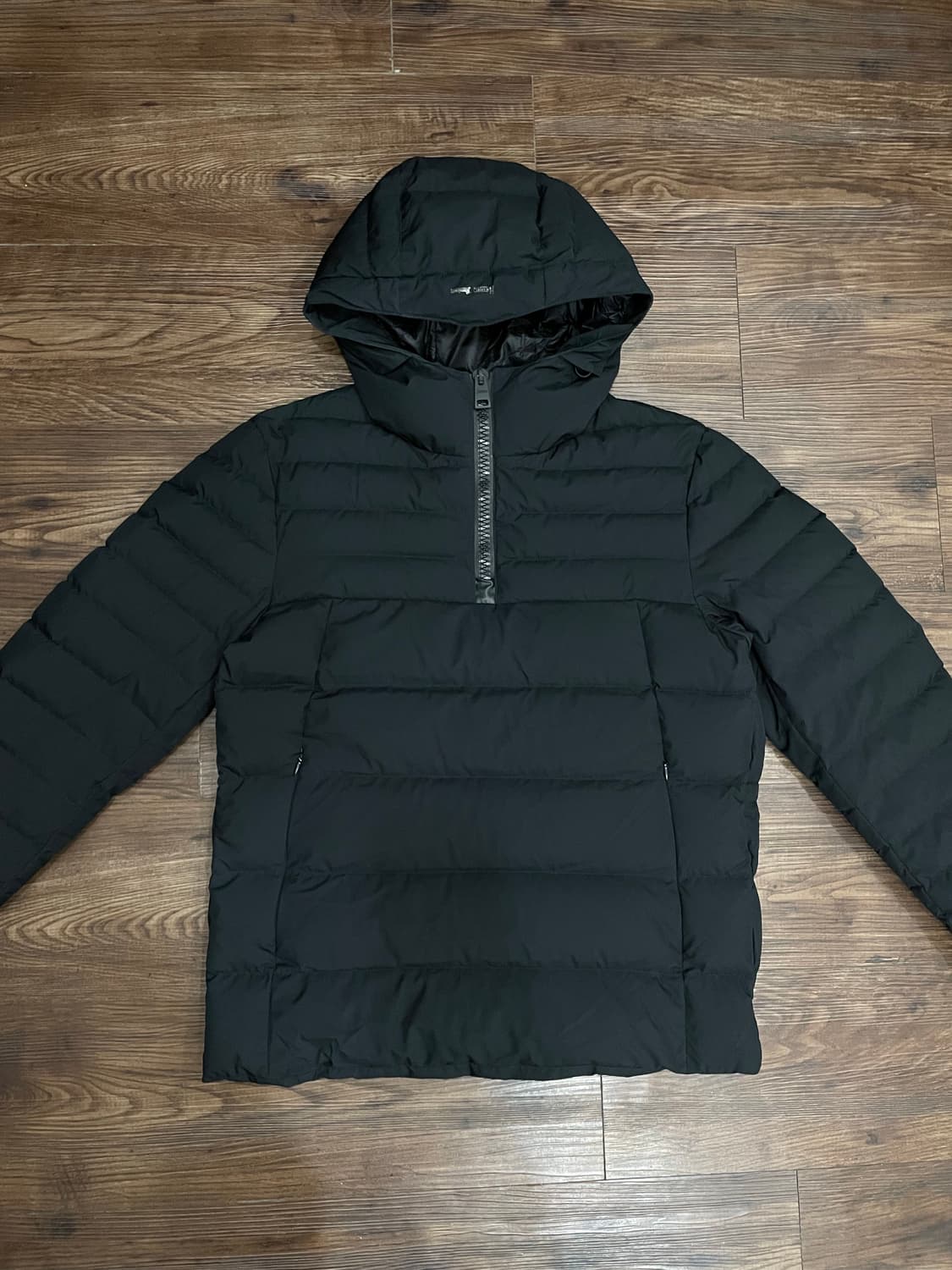 에르노 라미나르 고어 윈드스토퍼 구스 다운 아노락 패딩 자켓 블랙 상품이미지1