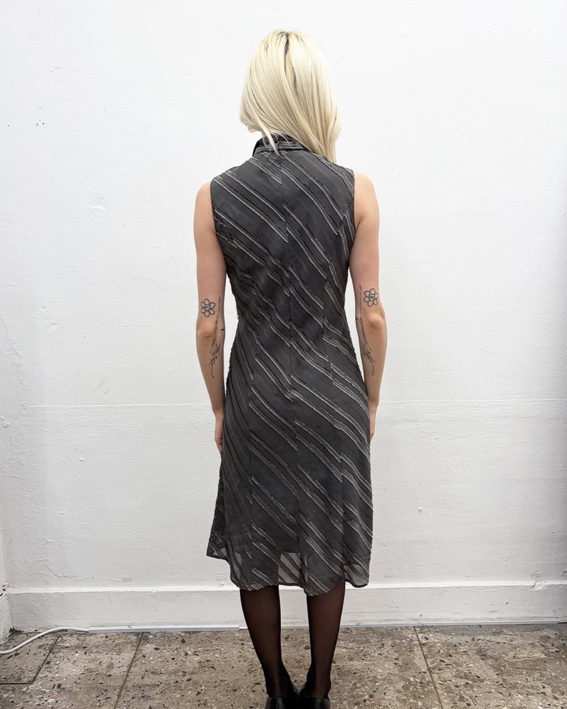 빈티지 스트라이프 드레스 상품이미지2