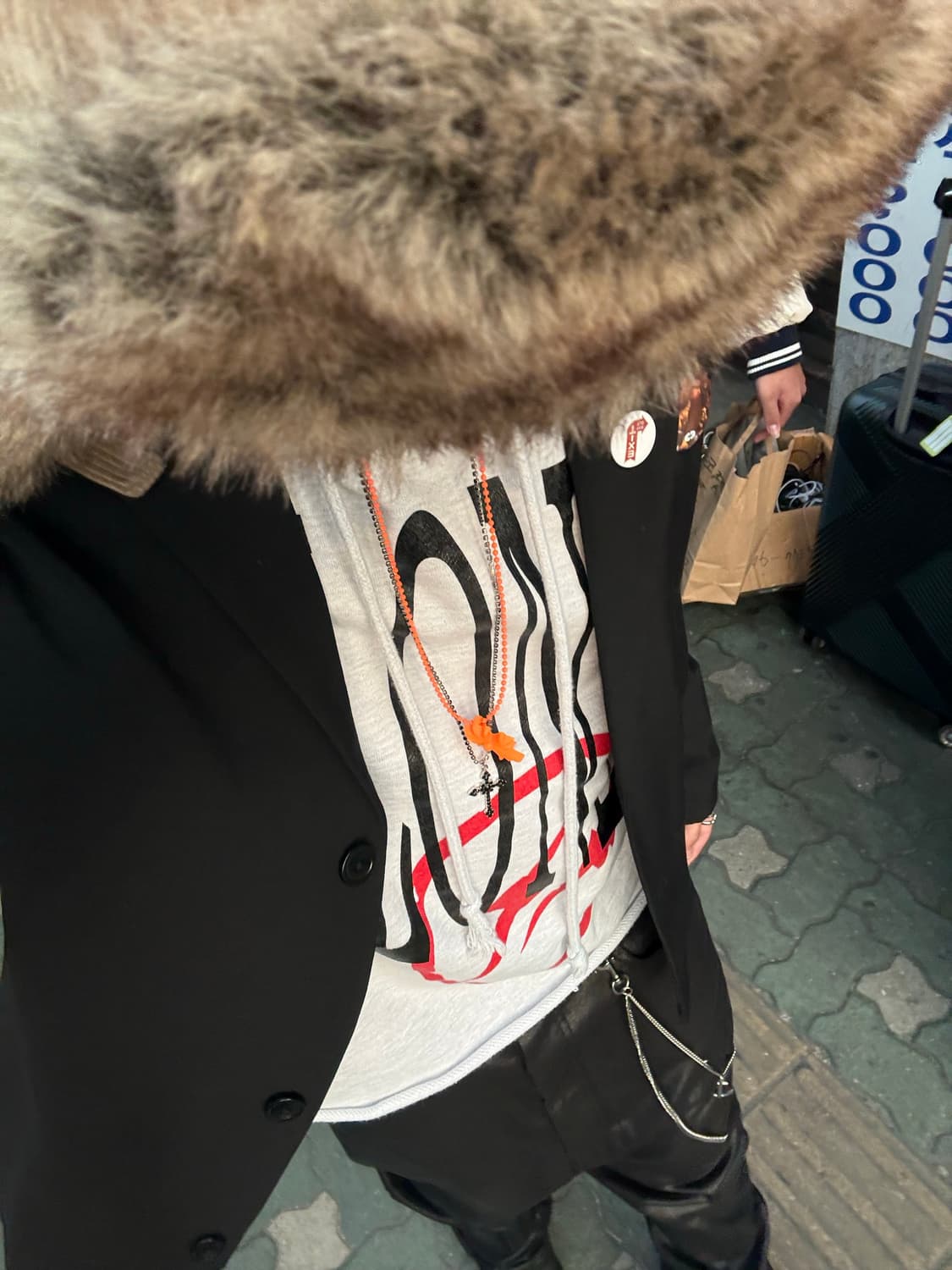 브이론x프라그먼트 후드 상품이미지10