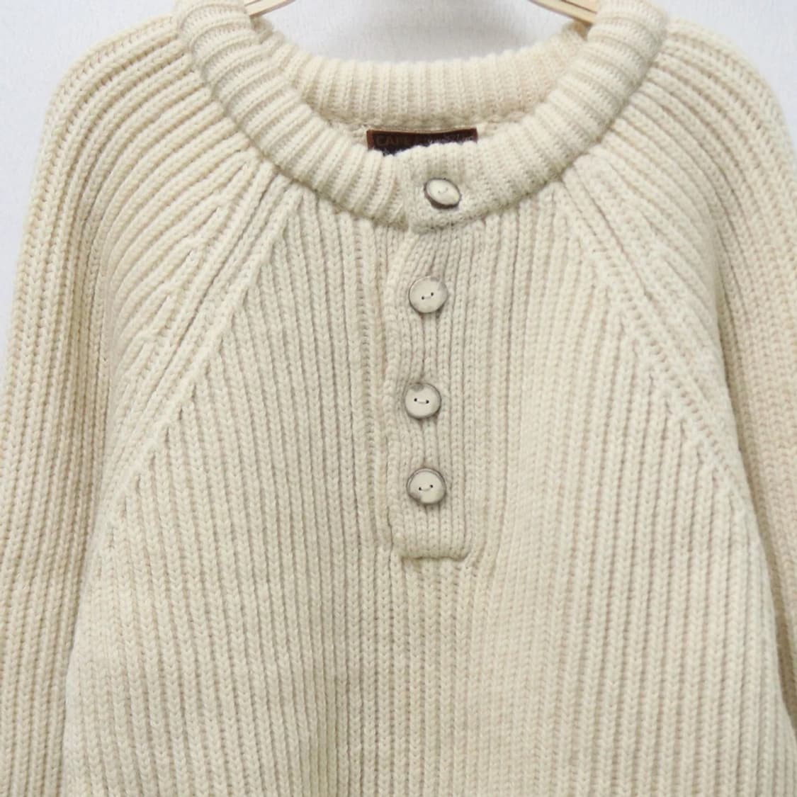 CAPE ENRAGE  울 프론트 버튼 니트 61695 상품이미지5