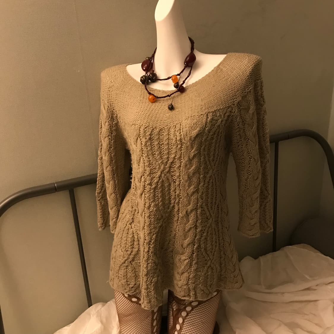 JPN Vintage 하구미 모리걸 갸루 니트 상품이미지2