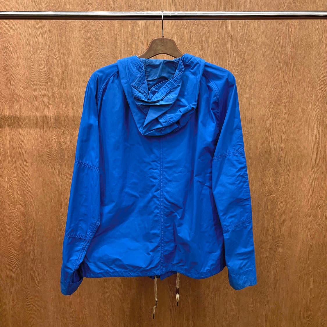 폴로 랄프 로렌 후드 자켓 로고 자수 드로우 스트링 디테일 레귤러핏 블루 상품이미지3