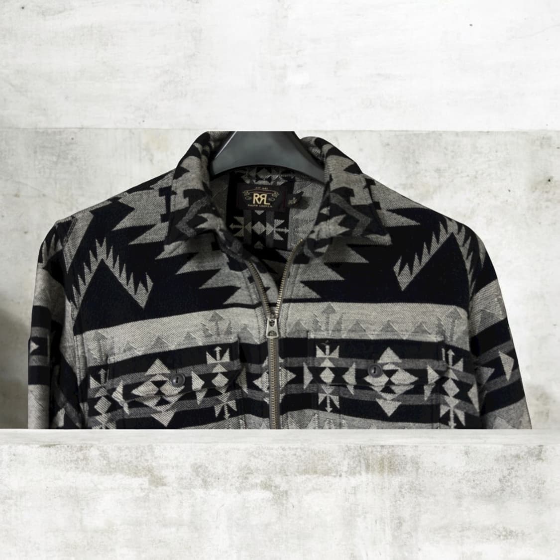 더블알엘 navajo 나바호 오버셔츠 맨투맨 상품이미지3