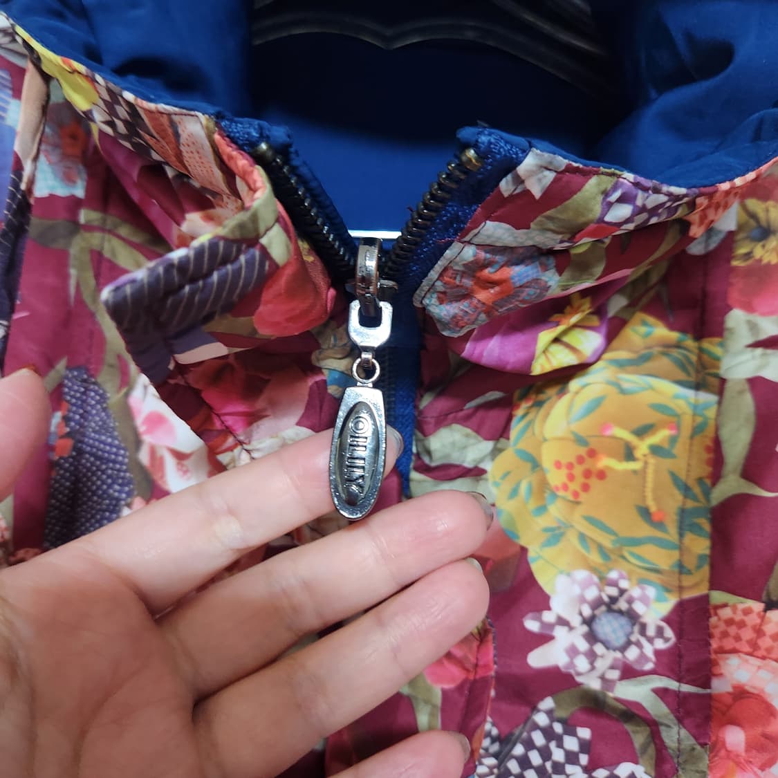 오일릴리 오리털 리시버블 패딩 S 상품이미지5