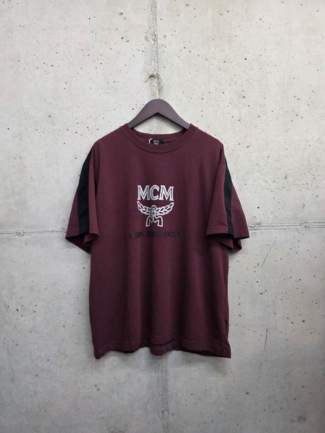 [2xl]mcm 와플 반팔티 셔츠 상품이미지1