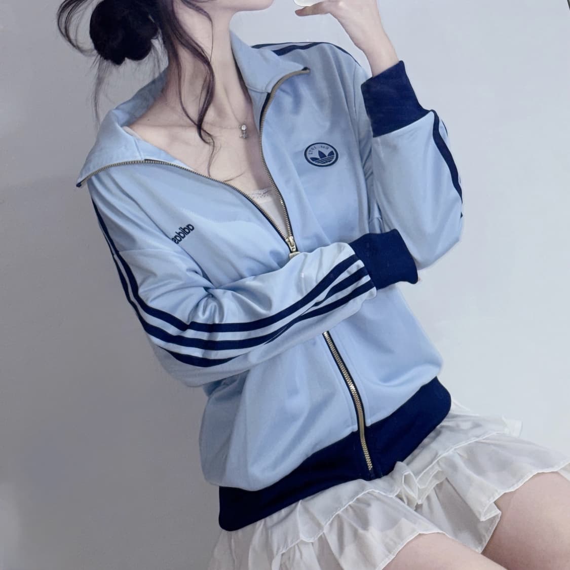 🐰아디다스 스카이블루 부들 져지🩵 상품이미지3