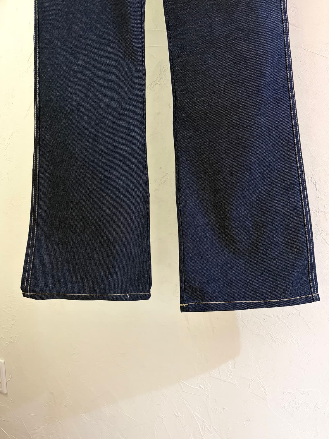 90s 캘빈클라인 라인스톤 부츠컷 데님 made in Italy 상품이미지5