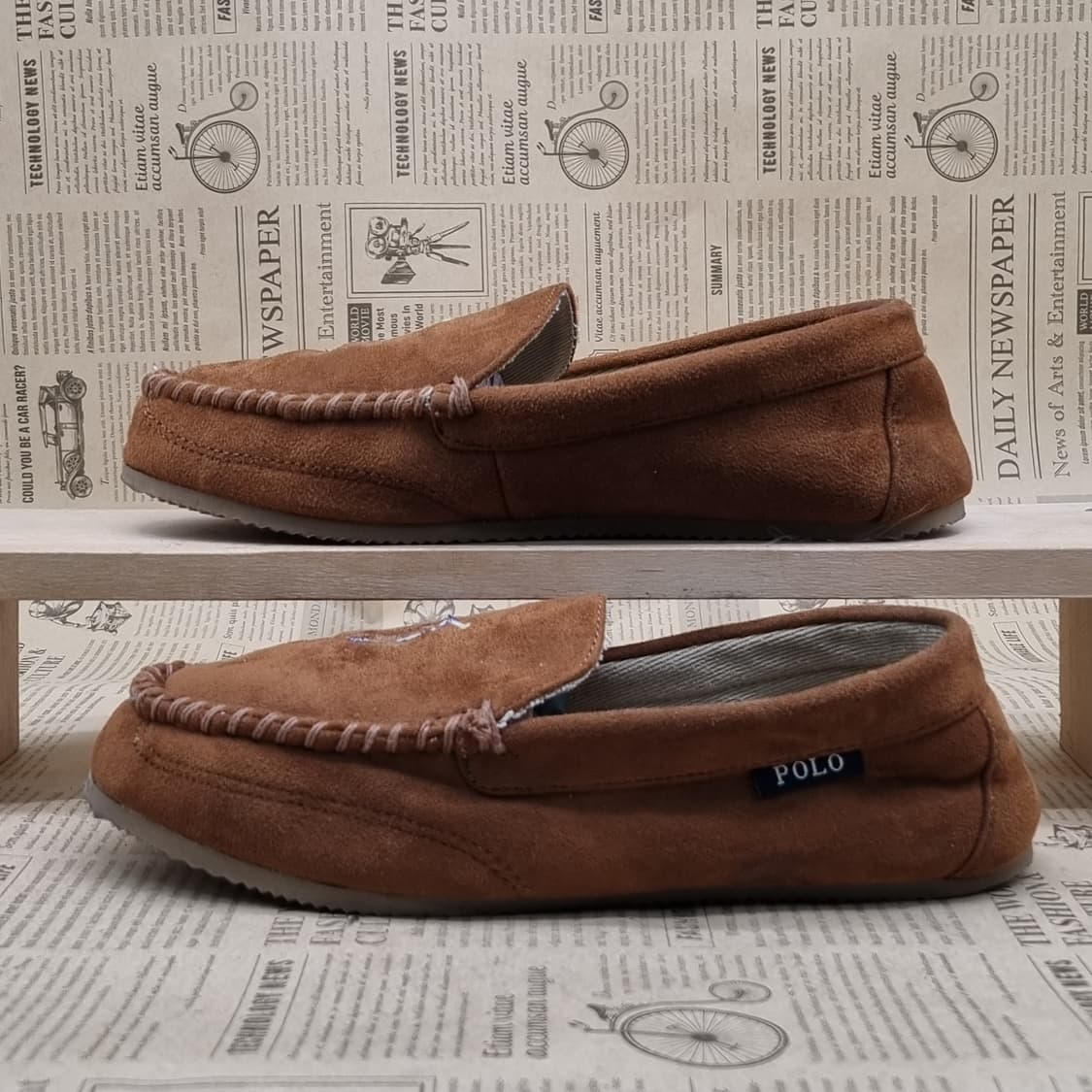 폴로랄프로렌 스웨이드 모카신 260 상품이미지1