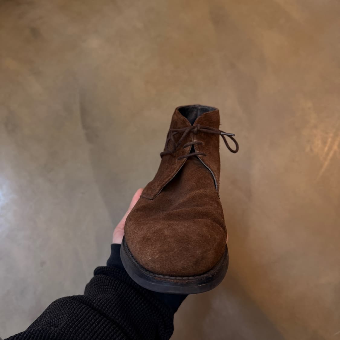 헤링슈 헤링슈즈 스웨이드 처카 부츠 UK8 270 상품이미지3