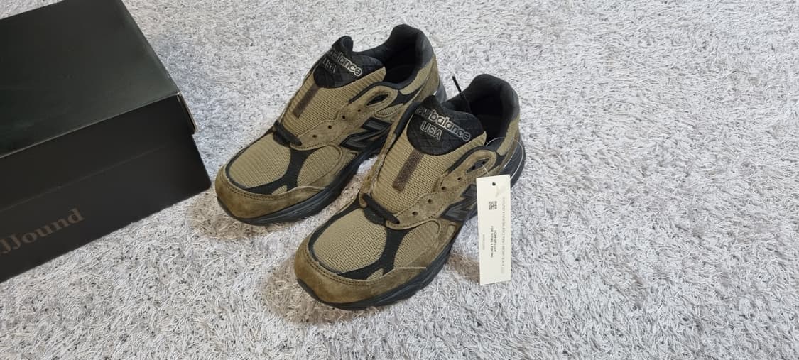 뉴발란스 자운드 990v3 브라운 블랙 260 상품이미지1