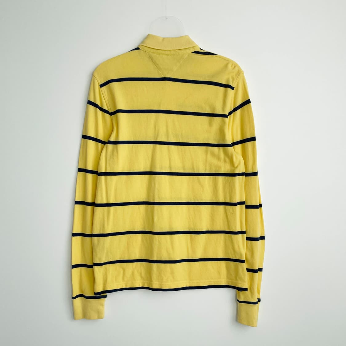 A2 타미힐피거 스트라이프 긴팔 폴로 셔츠 M사이즈 상품이미지3