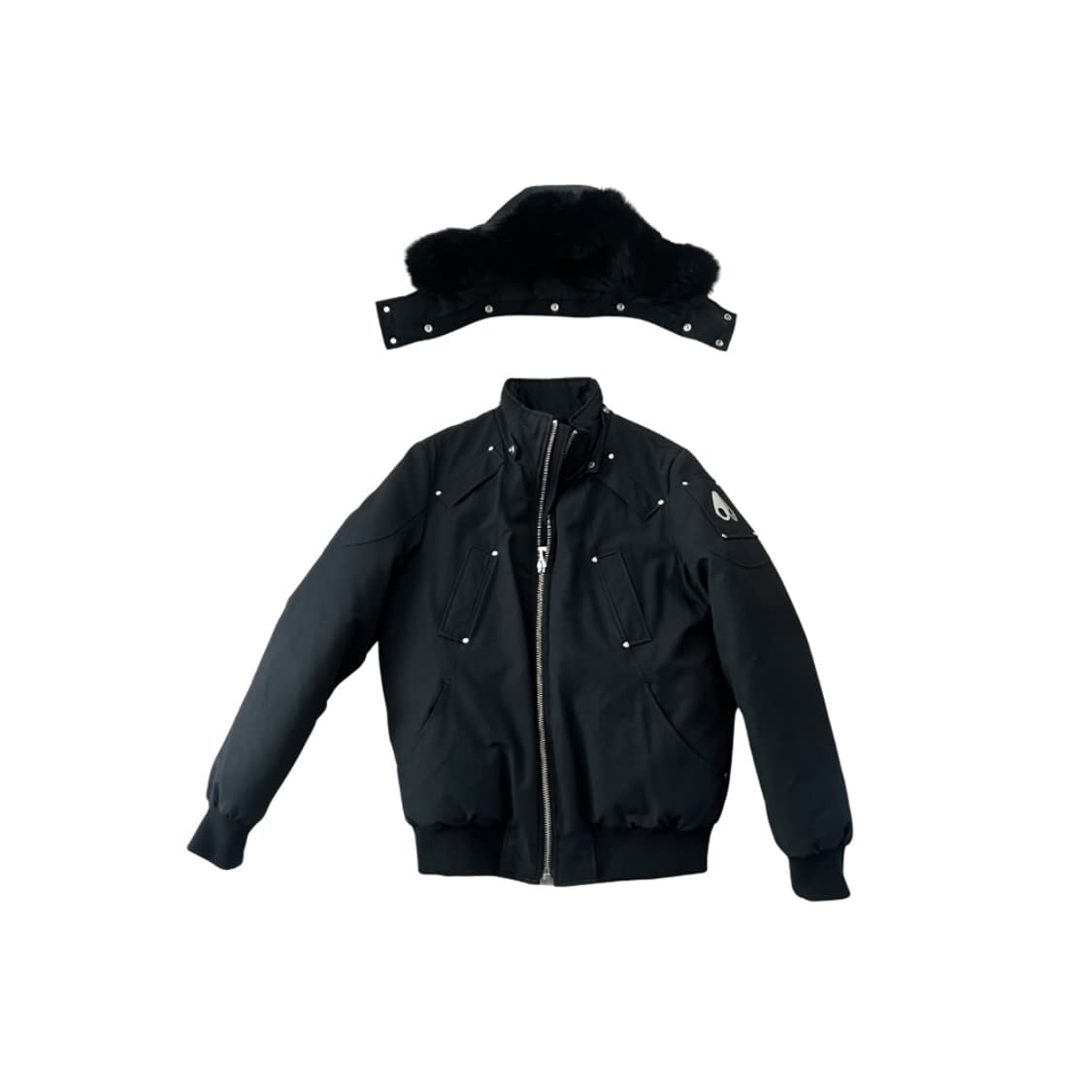 [급매][최저가!!!] 정품 무스너클 패딩 블랙 은장 XL 상품이미지1