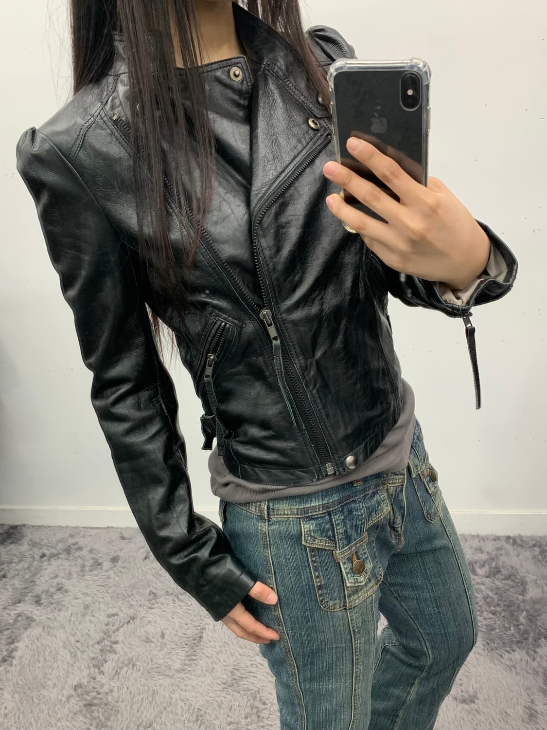 램스킨 라이더 자켓 (사선가능) 상품이미지1