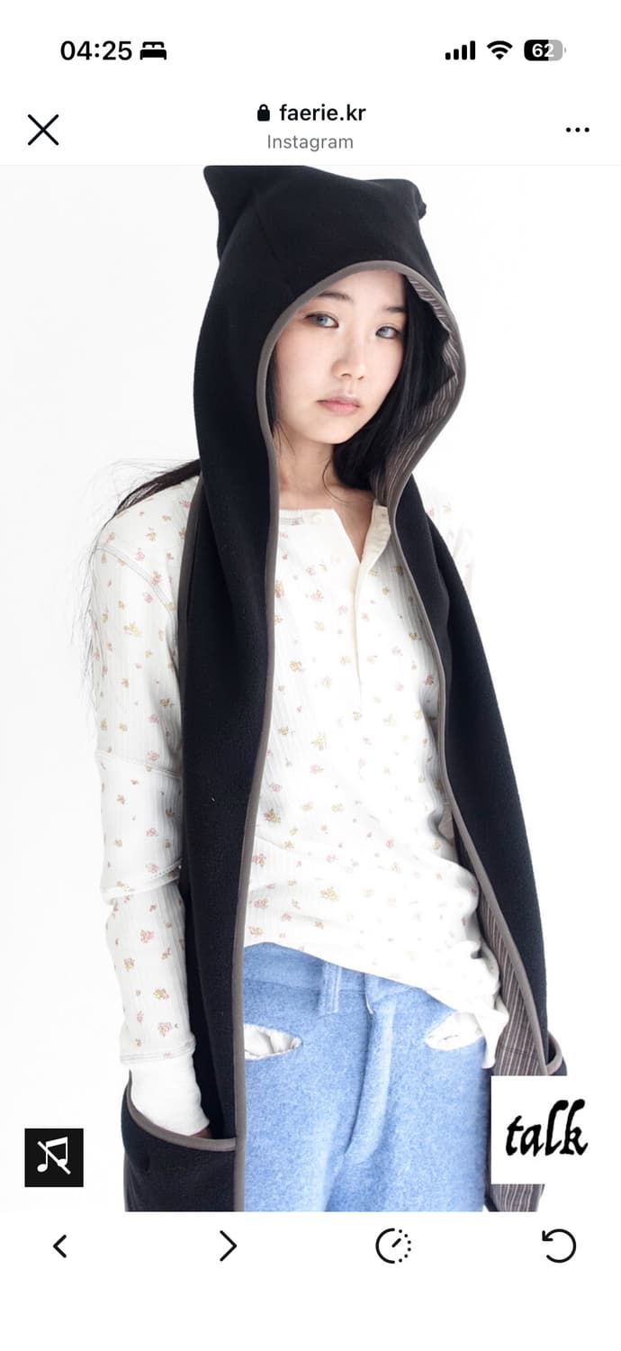 샵페어리 후드 머플러 상품이미지2