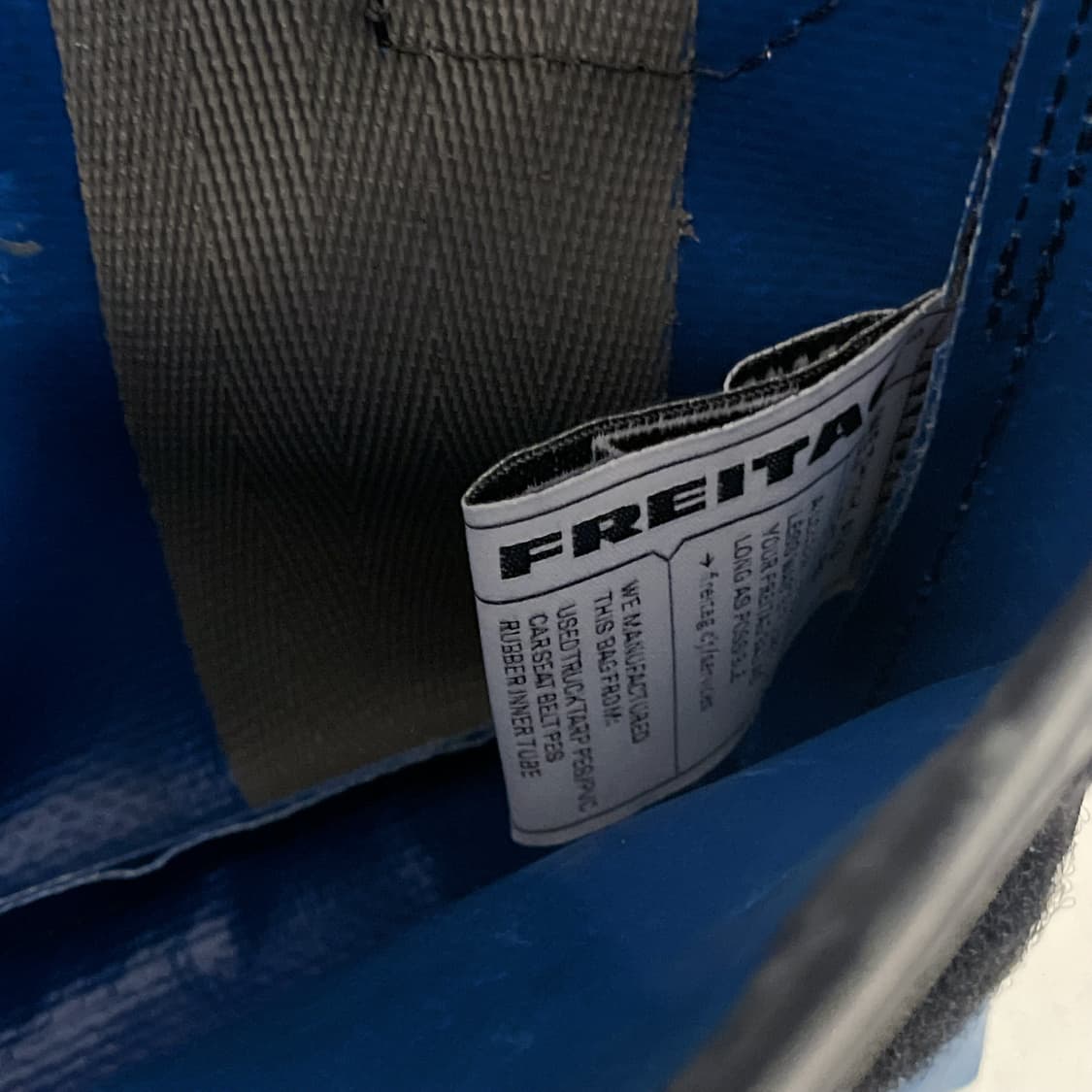 미사용 새상품 프라이탁 제이미 F40 블루 화이트 파란색 흰색 상품이미지6