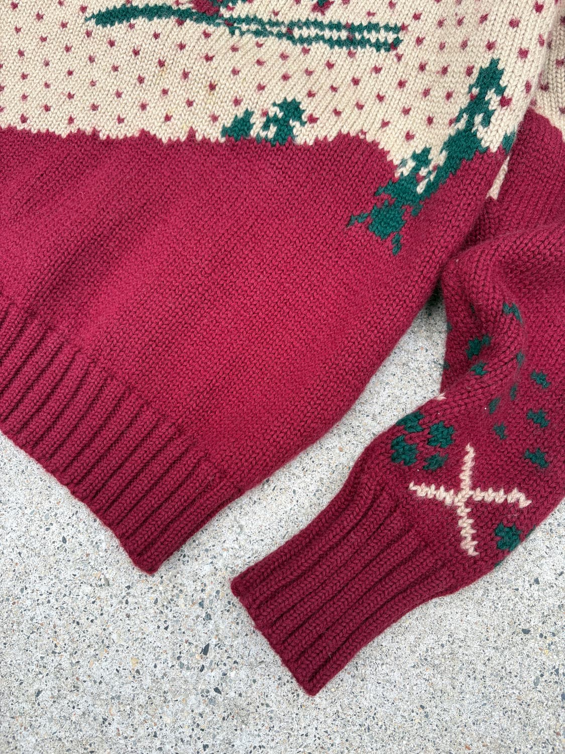 80-90‘s 폴로 랄프로렌 스키 헤비울 니트 상품이미지4