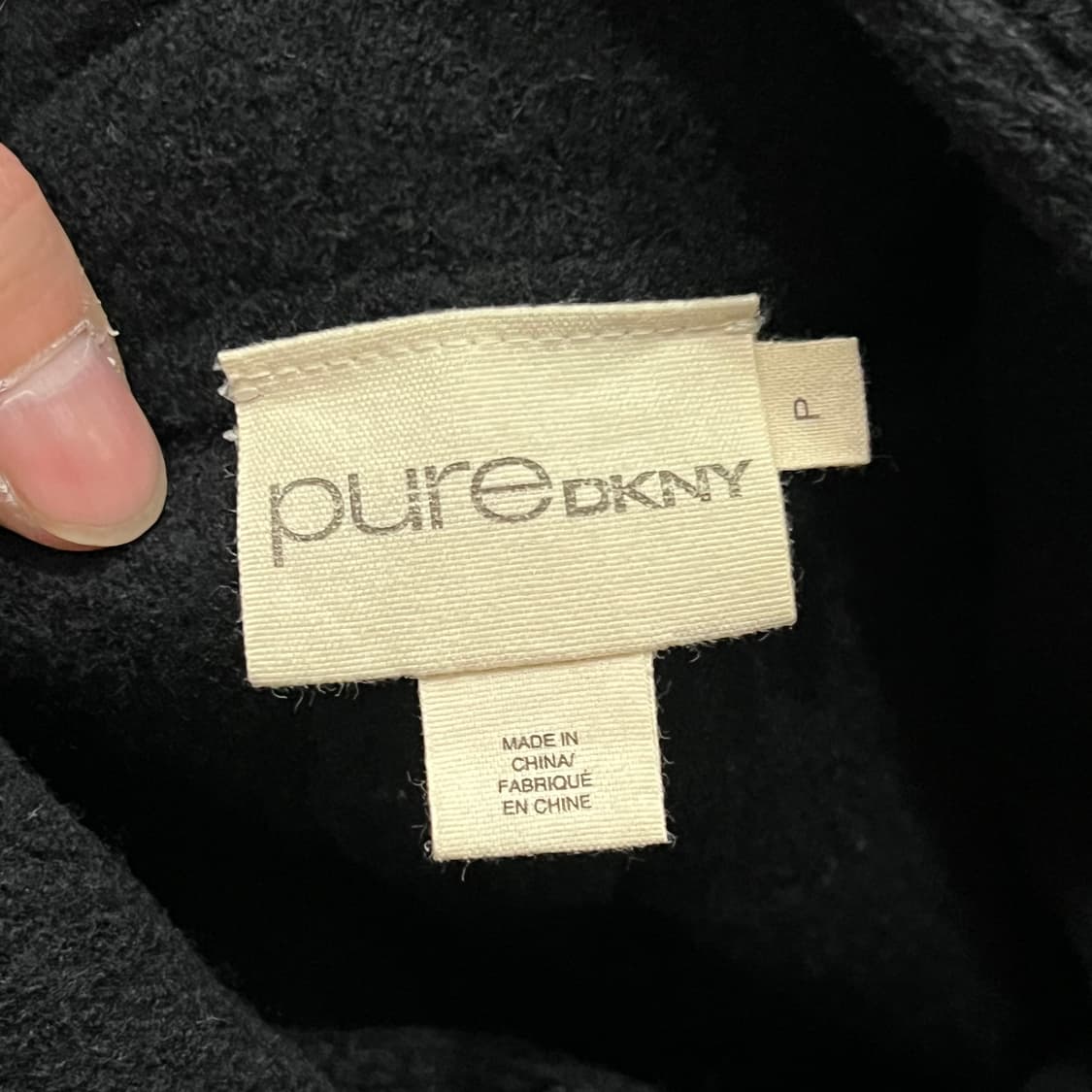  dkny 니트 배색 코트 y14524 상품이미지6