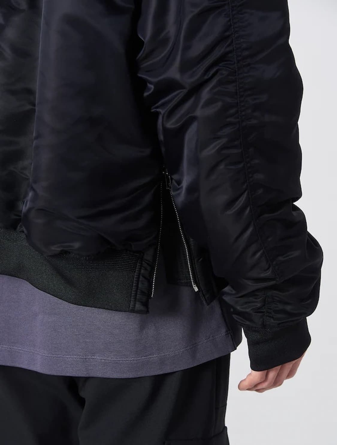 준지 후드 마원 MA-1 블랙 상품이미지8