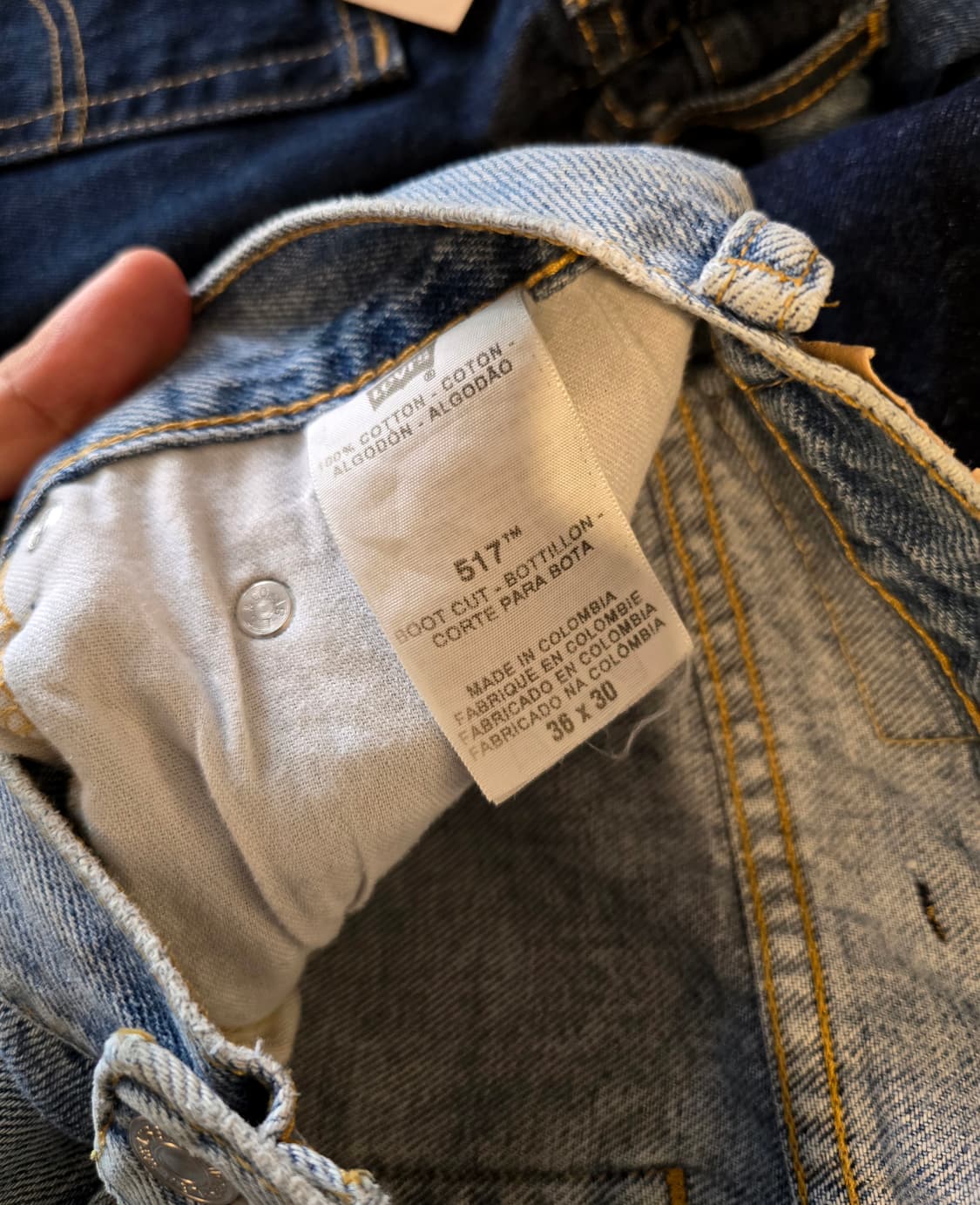 리바이스 517 Colombia 연청 36 (Levis 517) 상품이미지5