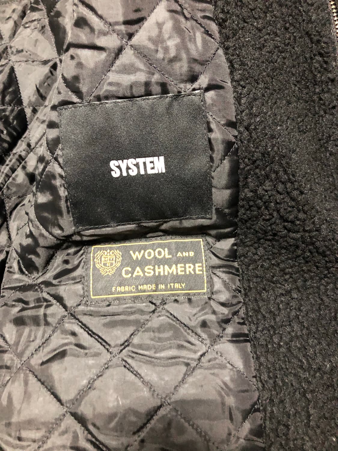 (횡재가)시스템옴므 시어링무스탕후드코트/솔리드몽클레어타임톰브라운스톤벨루티 상품이미지6