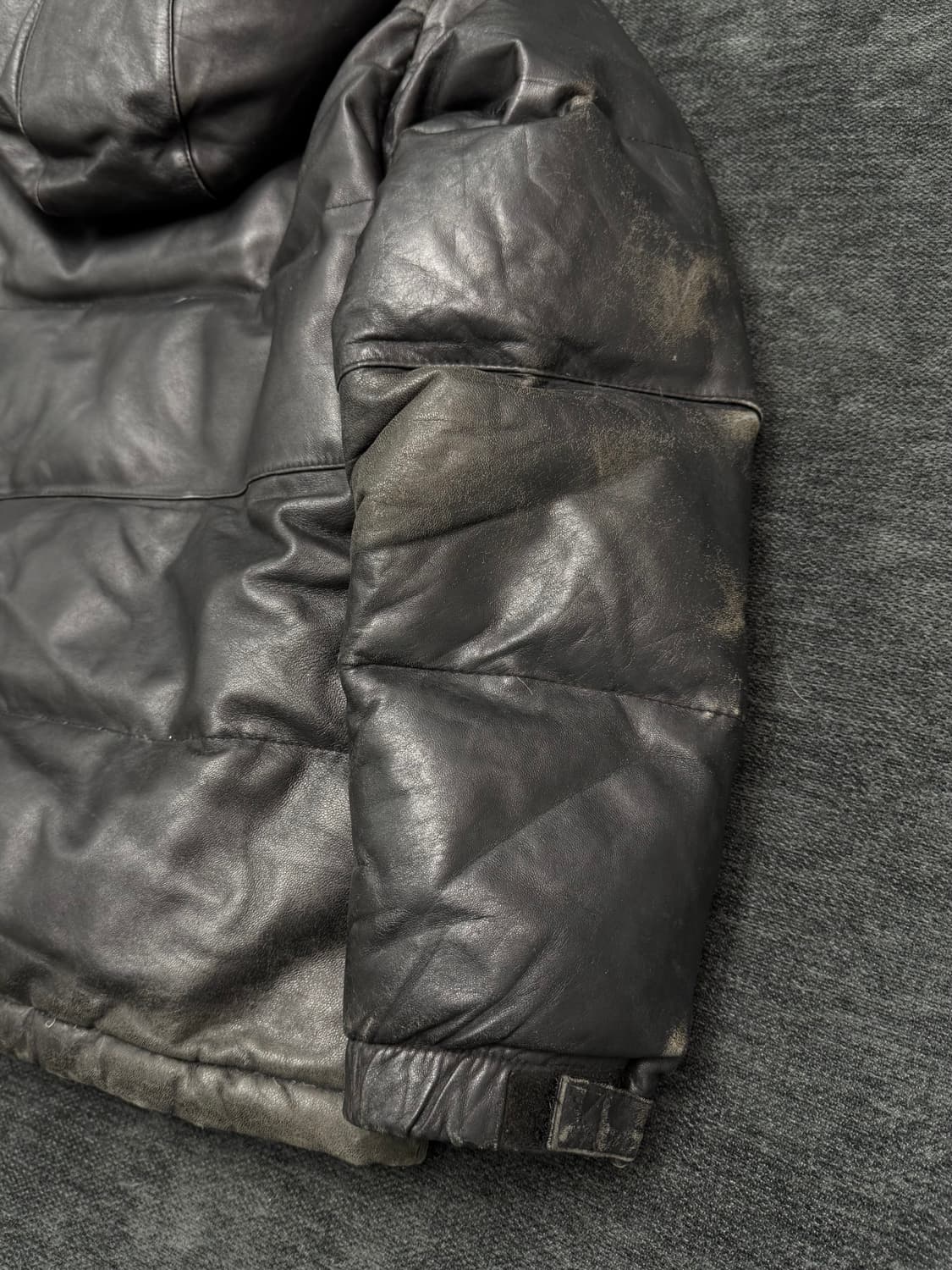 united arrow 레더 다운 푸퍼 상품이미지10