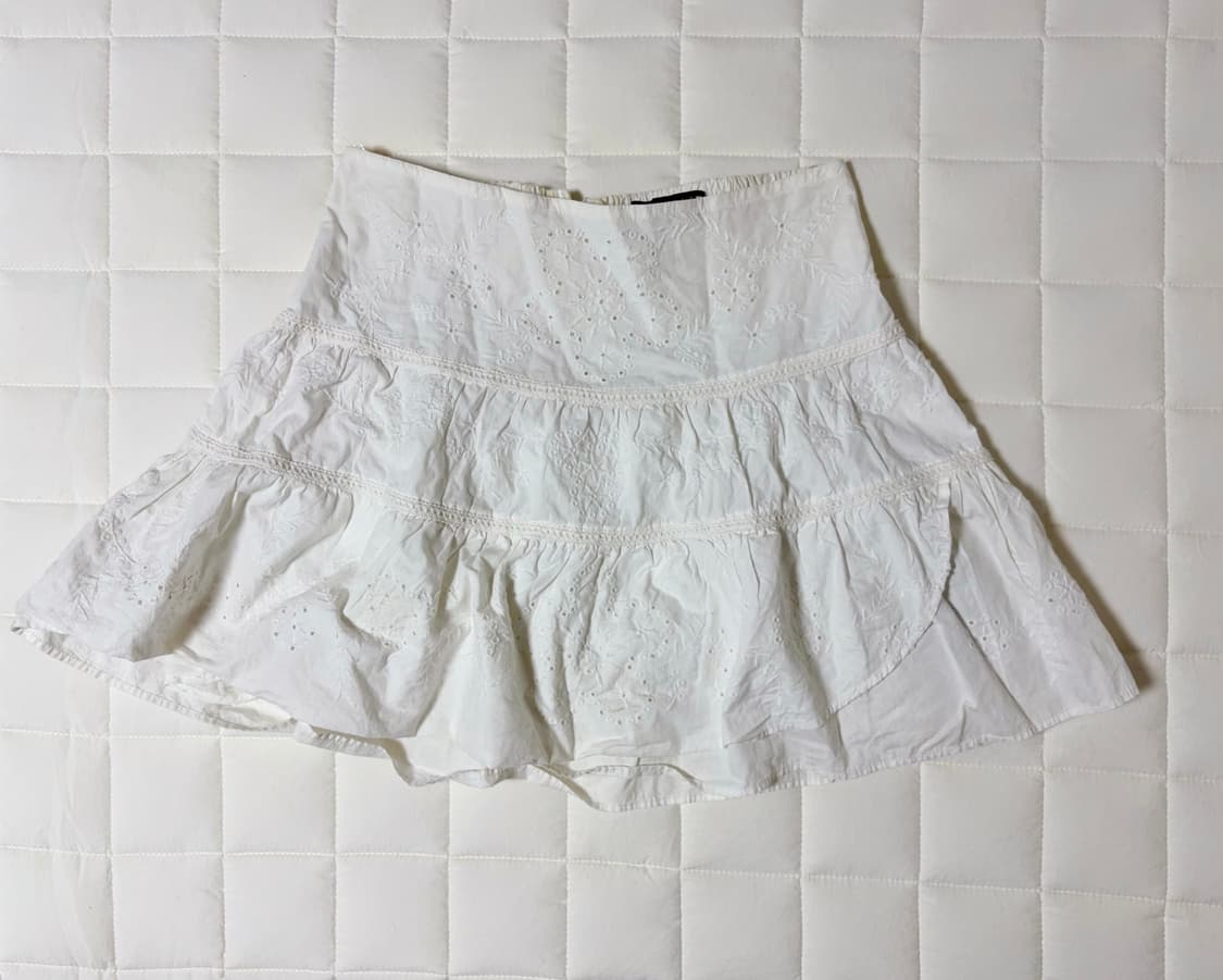 자라 레이스 미니 스커트 상품이미지1