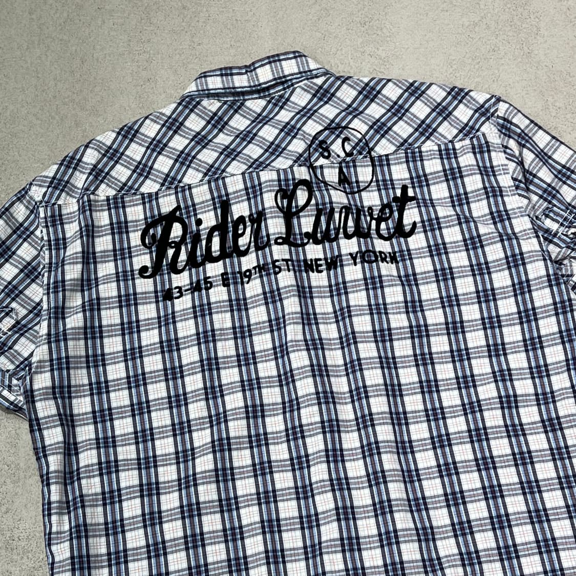 스카치앤소다 체크하프셔츠 s10589 상품이미지4