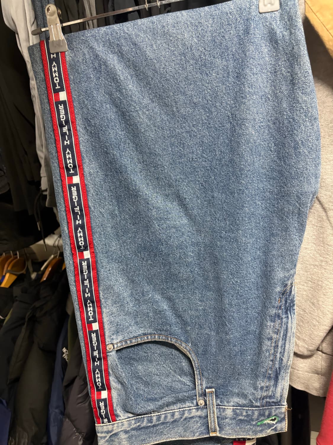 타미힐피거 올드스쿨 사이드라인 팬츠 38/32 상품이미지2