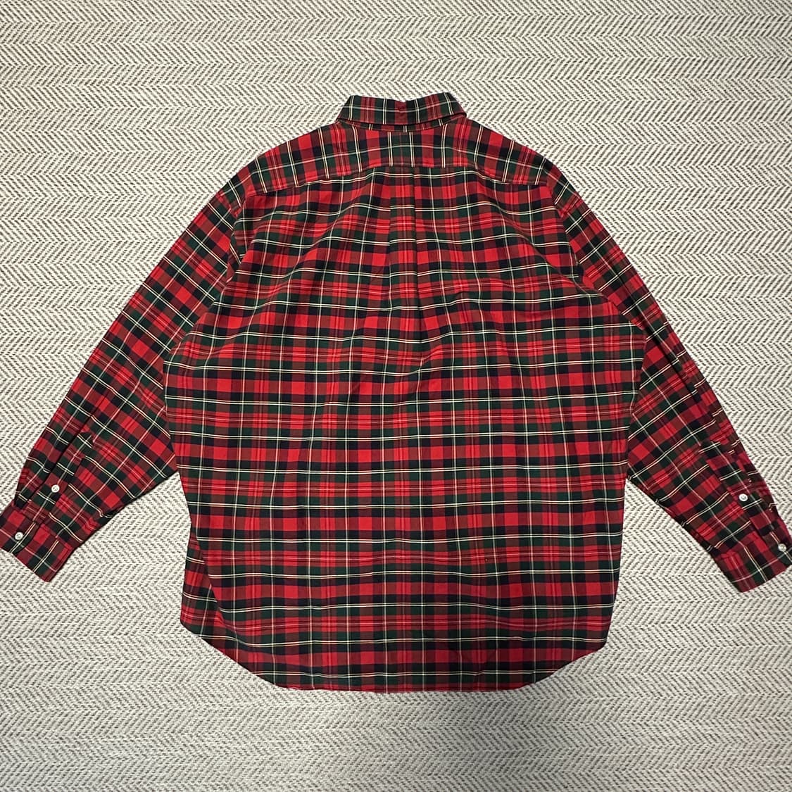 POLO RALPH LAUREN big shirt check red 상품이미지2