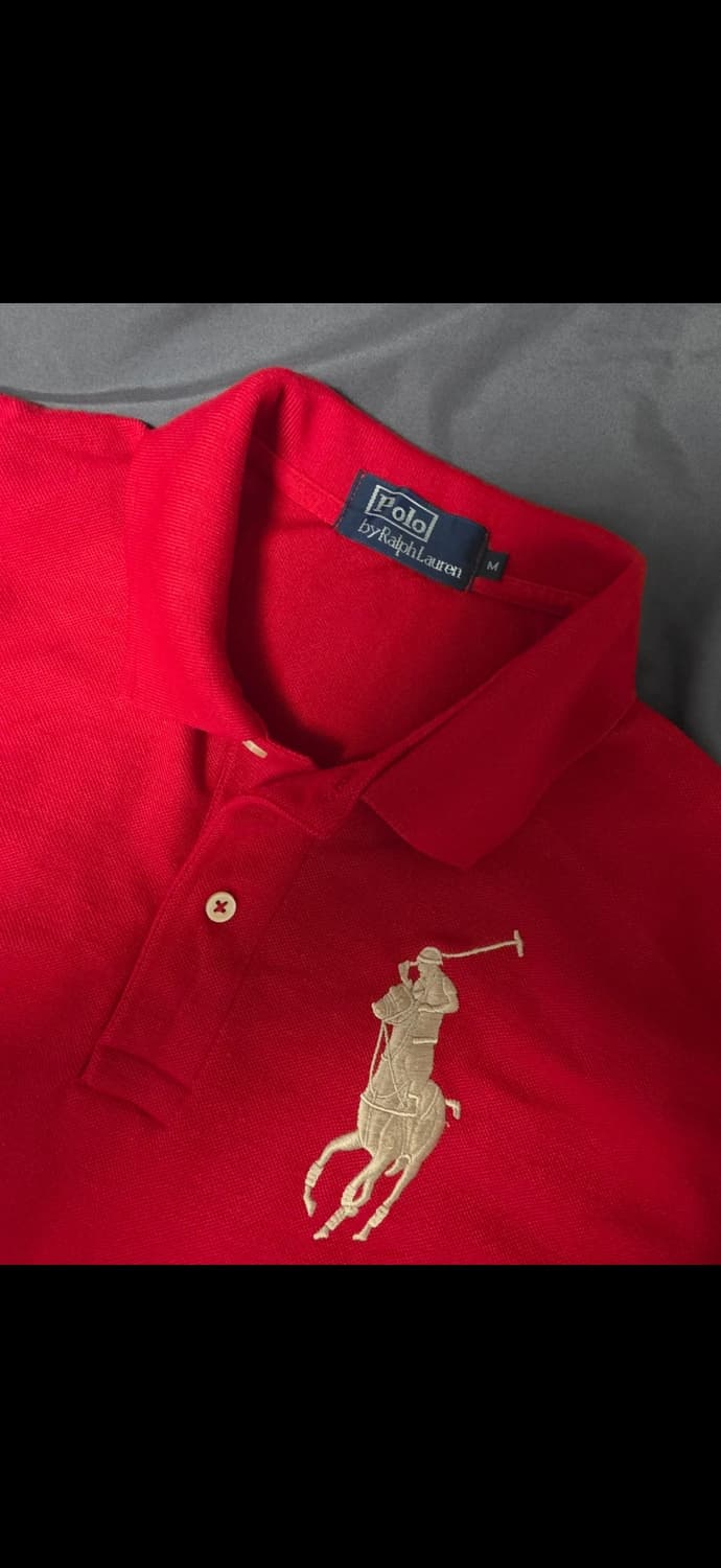 폴로 랄프로렌 빅포니 반팔 카라티 m 상품이미지2