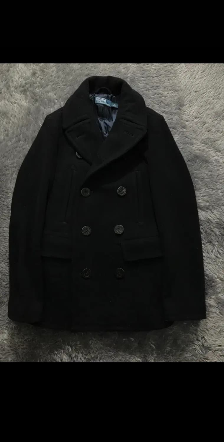 [[XS, A급] 폴로(POLO) 랄프 로렌 모직 더블코트 상품이미지1