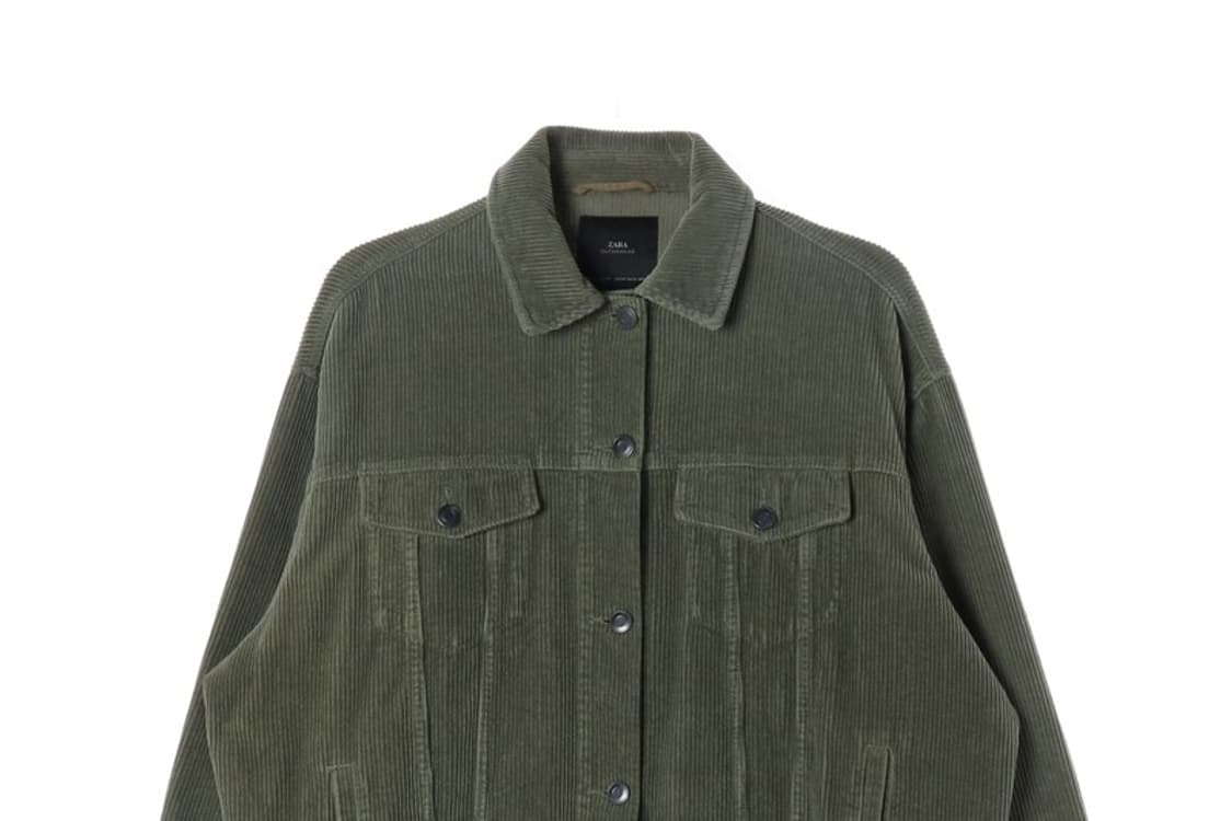 자라 코듀로이 자켓 M 상품이미지3