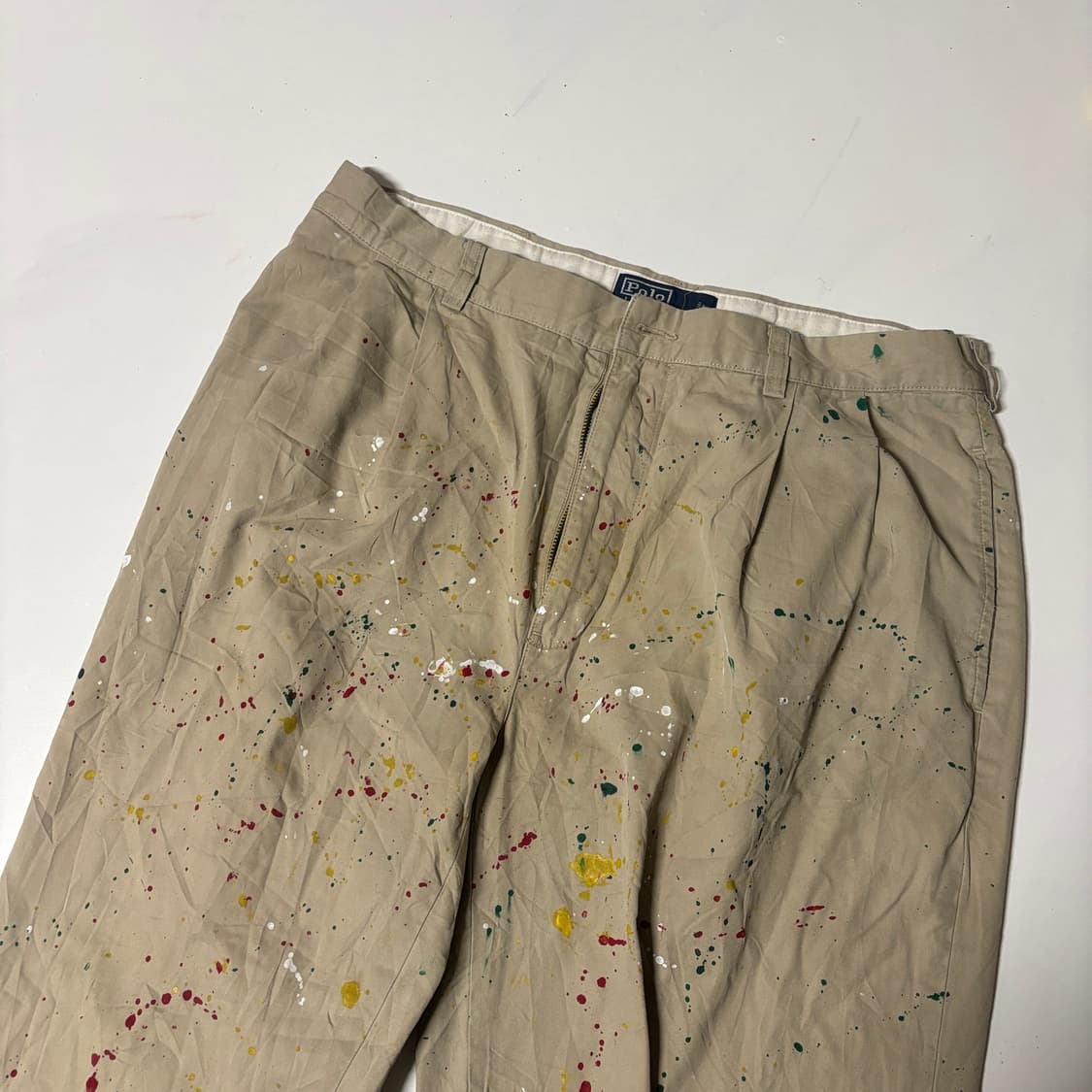 폴로 페인팅 치노 팬츠 35 (04번 상품이미지1